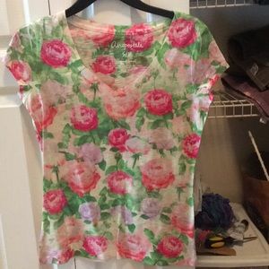 Cute flower shirt